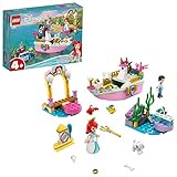 LEGO 43191 Disney Princess Arielles Festtagsboot Spielzeug, Arielle, die...