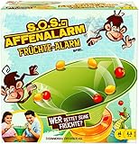 Mattel Games GDJ90 - S.O.S. Affenalarm Früchte-Alarm, Kinderspiele und...