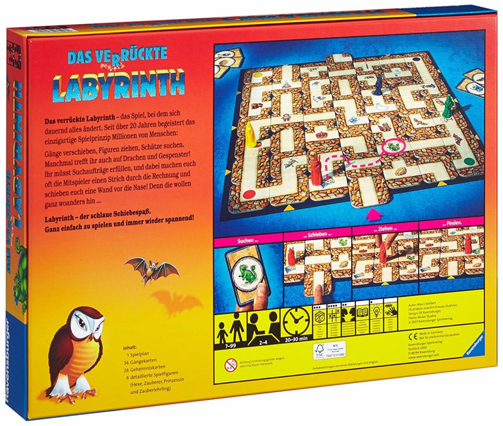 Das verrückte Labyrinth – Versionen & Spielanleitung! | Boardbattle