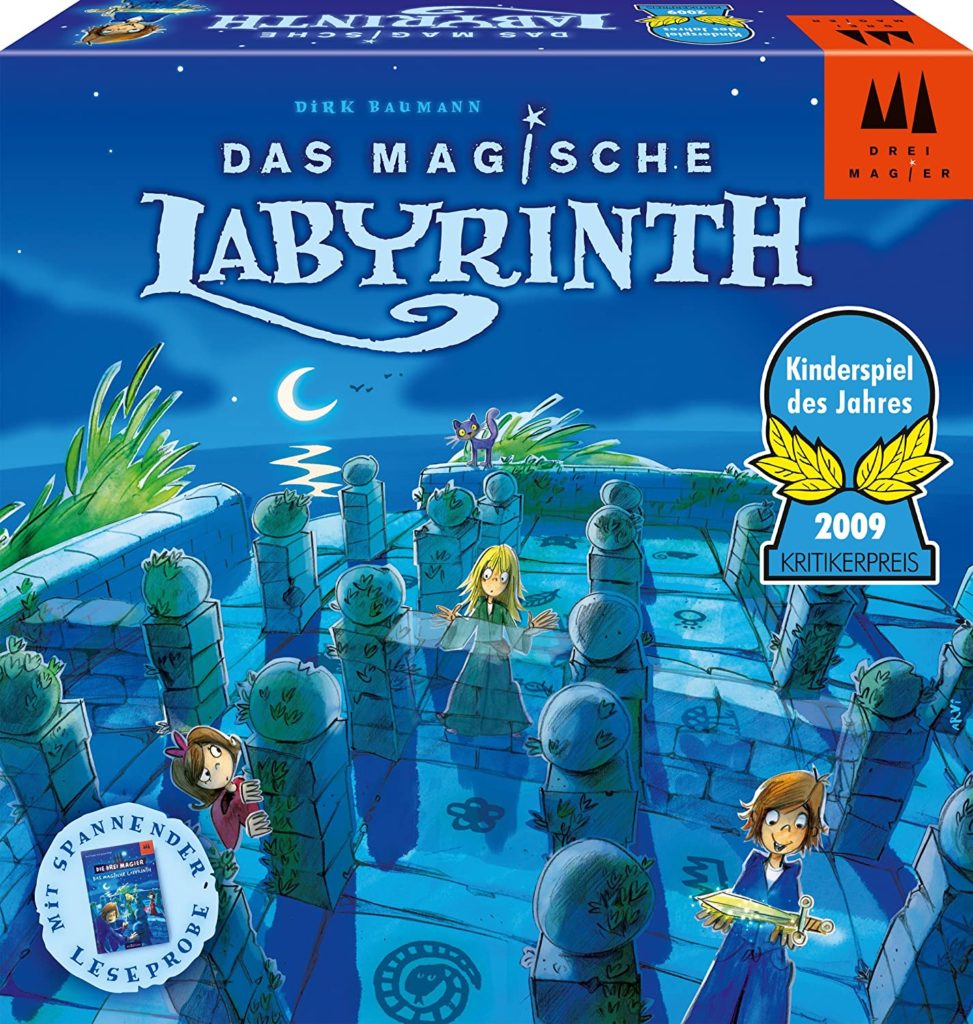 Spielverpackung von Das magische Labyrinth